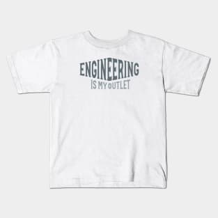 Funny Electrical Engineering is My Outlet Kids T-Shirt